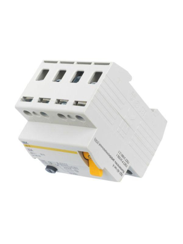 Выключатель дифференциального тока (УЗО) 4п 63А 100мА тип A ВД1-63 KARAT IEK MDV11-4-063-100