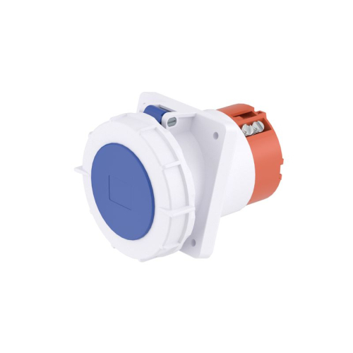 Розетка СП 63А 230В 3п 2P+E IP67 с наклоном DKC DIS4156363