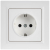 Розетка BRITE РСР14-1-0-БрАБ 16А в сборе с заземл. защ. шторки арктич. бел. IEK BR-R14-16-K91-F Розетка BRITE РСР14-1-0-БрАБ 16А в сборе с заземл. защ. шторки арктич. бел. IEK BR-R14-16-K91-F