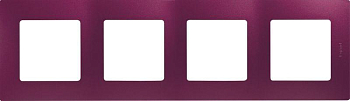 Рамка 4-м Etika сливовый IEK 672564