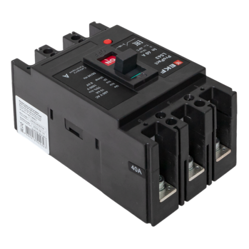 Выключатель автоматический 3п 40А 15кА LS63 ProPact EKF mccb-63-15-3-40-ls