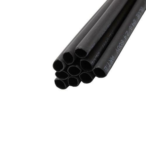 Трубка термоусадочная двустенная клеевая 4.8/2.4 (2:1) черн. 1м (уп.10шт) Rexant 26-2102