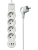 Удлинитель 4х3м с заземл. 10А IP20 USB type-Aх2 + type-C 2500Вт 220В ПВС 3х1 с выкл. бел. КОСМОС YKsm3m4g-Z-VU10А-W Удлинитель 4х3м с заземл. 10А IP20 USB type-Aх2 + type-C 2500Вт 220В ПВС 3х1 с выкл. бел. КОСМОС YKsm3m4g-Z-VU10А-W