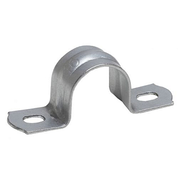 Скоба двухлапковая d25-26мм метал. (уп.100шт) SMD-25-26 Эра Б0036429