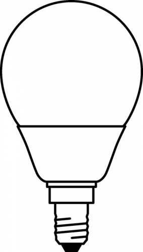 Лампа светодиодная LED Value LVCLP60 7SW/840 230В E14 2х5 RU (уп.5шт) OSRAM 4058075578135