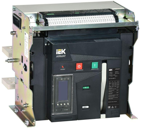 Выключатель автоматический воздушный 3п E 2000А 100кА TY стац. с комплектом аксессуаров ARMAT IEK AR-ACB-3FE-100-2000A-TYCF