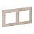 Рамка 2-м Valena Life универсальная ампир беж. Leg 754112