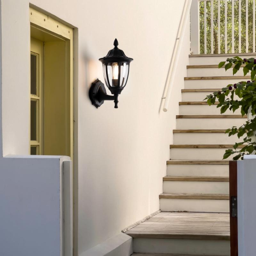 Светильник Frak 1х13Вт E27 IP44 бра настен. Voltega VGL7305WL-01B