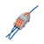 Клемма монтажная СМК PTC-1P 4213 BL/3 450В 32А 0.08-2.5(4.0)кв.мм JazzWay 5073746