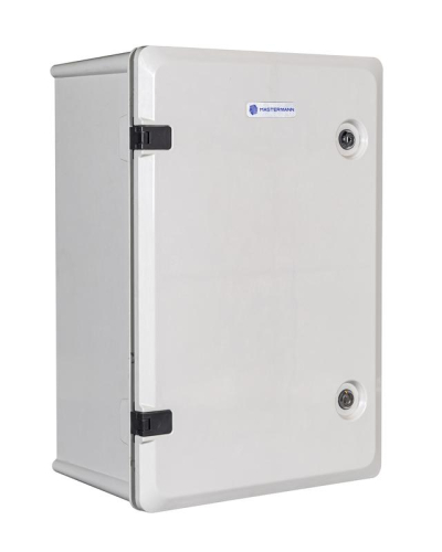 Шкаф монтажный композитный IK10 360x560x250мм IP66 Mastermann 00-01020361