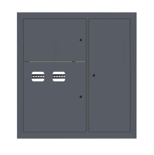 Щит этажный 2кв. RAL7016 (1000х950х150) PROxima EKF mb29-v-2-ral7016