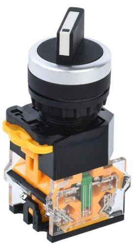 Переключатель D8-20X3 на 3 полож. 2НЗ черн. KARAT IEK BSW30-20X3-4-24-2-K02