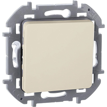 Выключатель 1-кл. Inspiria 10А IP20 250В 10AX механизм сл. кость IEK 673601