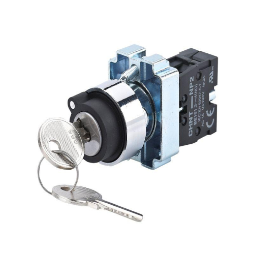 Переключатель NP2-BG41 2 положения возвратом 1НО IP40 (R) CHINT 573987