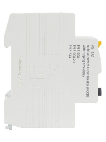 Выключатель дифференциального тока (УЗО) 2п 63А 300мА тип ACS ВД1-63S KARAT IEK MDV12-2-063-300