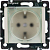 Розетка 1-м СП Valena 16А IP44 2P+E защ. шторки с крышкой немецк. стандарт механизм сл. кость Leg 774120