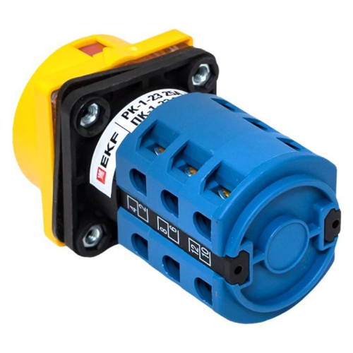 Переключатель кулачковый ПК-1-23 25А 3п "1-0-2" с блокировкой IP65 PROxima EKF pk-1-23-25-a65