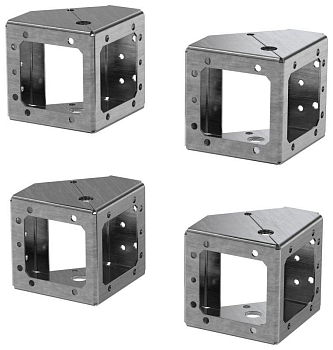 Угол цоколя 100 FORMAT (уп.4шт) IEK FO-00D-KC-010-7035