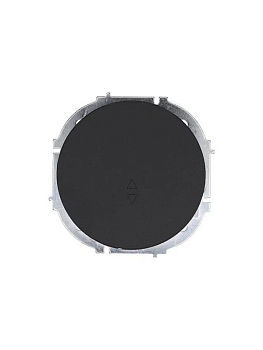 Выключатель проходной 1-кл. СП OSEN 10А IP20 механизм черн. бархат LEZARD 743-4288-105