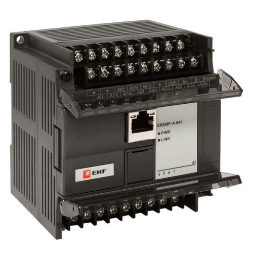 Модуль аналогового ввода EREMF 8 PRO-Logic (без поверки) EKF EREMF-A-8AI