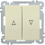 Выключатель для жалюзи 2-кл. СП Bolero ВС10-1-5-Б 10А IP20 механизм крем. IEK EVB25-K33-10