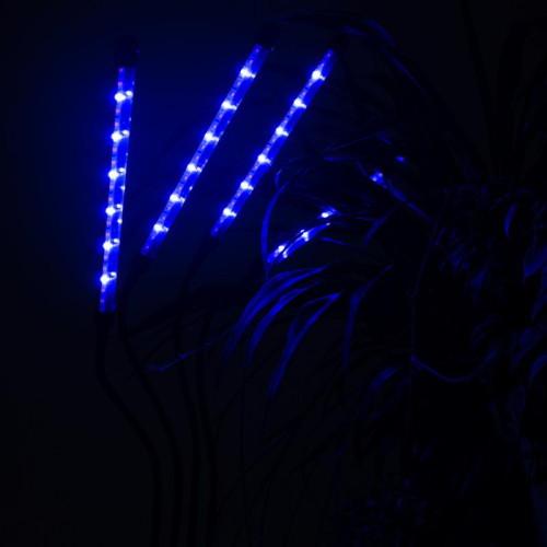 Светильник светодиодный "КРИСТАЛЛ" CTL2-USB-bl Agro 4х10Вт IP40 для растений спектр 4 плафона на прищепке пульт на шнуре красн./син. ФАZА 5068810