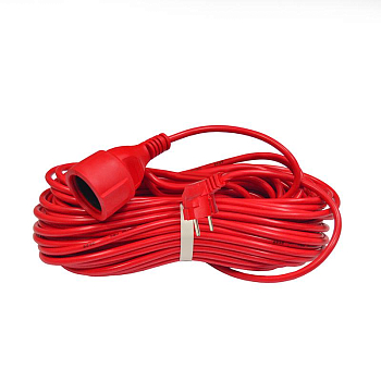 Удлинитель-шнур 1х30м с заземл. 16А IP20 3.5кВт ПВС 3х1.5 DOMTOK 2498