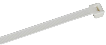 Хомут 7.6х370мм P6.6 самозатухающий бел. (уп.100шт) IEK UHH90-D076-370-100-K01