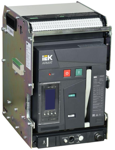 Выключатель автоматический воздушный 3п A 1000А 66кА TT выдвижн. с комплектом аксессуаров ARMAT IEK AR-ACB-3VA-066-1000A-TTCF