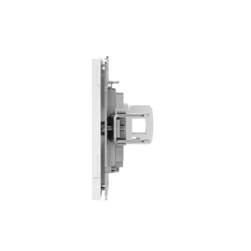 Розетка компьютерная 1-м KANT RJ45 кат.5E без шторки бел. магнолия DKC 7000663