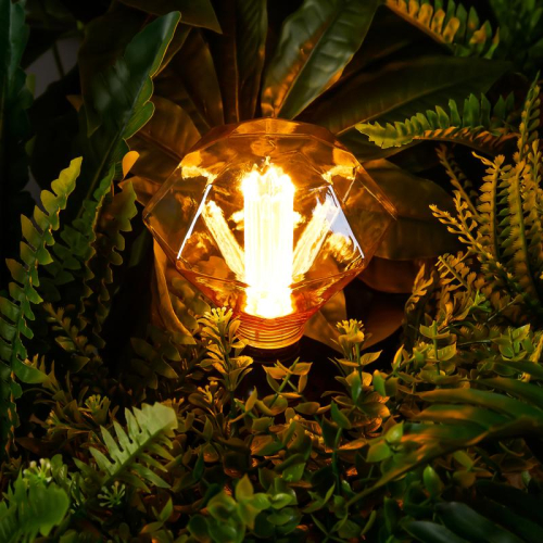 Лампа светодиодная филаментная Loft 271 D125LE 4Вт 1800К E27 Voltega 8562