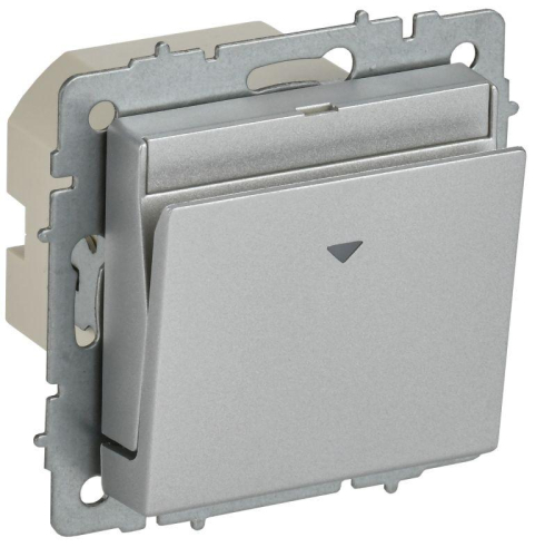 Выключатель карточный BRITE 30А ВС10-1-8-БрА механизм алюм. IEK BR-V11-0-10-K47