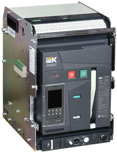 Выключатель автоматический воздушный 3п B 2000А 85кА TD выдвижн. с комплектом аксессуаров ARMAT IEK AR-ACB-3VB-085-2000A-TDCF