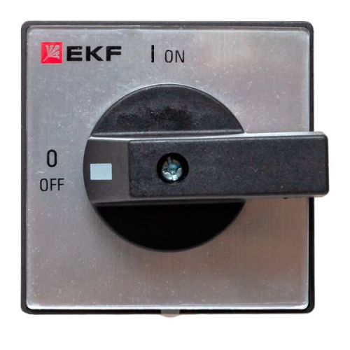 Переключатель кулачковый ПК-2-13 3п 63А "ВКЛ-ВЫКЛ" IP65 EKF pk-2-13-63-65