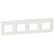 Рамка 4х2мод. Mosaic New горизонт. бел. Leg 078808