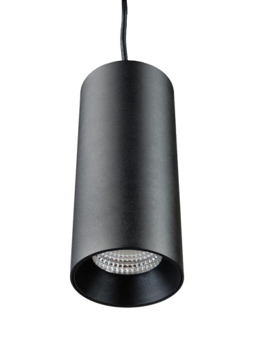 Светильник светодиодный ДСО AS 30 C 27 VW 930 1.1M BK 90х250мм 30Вт 3000К IP20 подвесной в компл. с тросом 1.1м черн. Русский Свет 11023023267