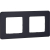Рамка 2-м Inspiria антрацит IEK 673943 Рамка 2-м Inspiria антрацит IEK 673943