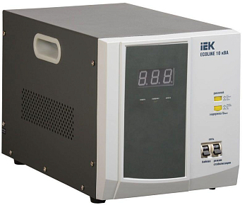 Стабилизатор напряжения Ecoline 10кВА переносной IEK IVS26-1-10000