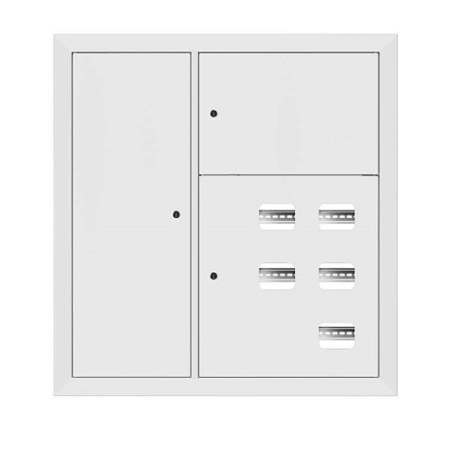 Щит этажный 5кв. слаботочка слева RAL9003 (1000х950х160) PROxima EKF mb29-v-5z-ral9003