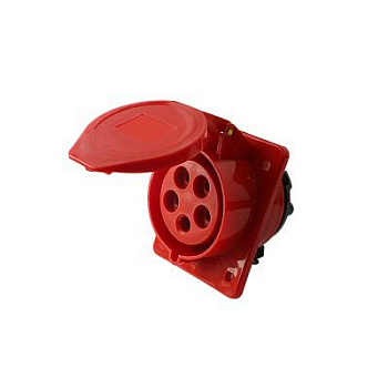 Розетка стационарная СП PPC 415 16А 5п 3Р+РЕ+N 380В IP44 Pro JazzWay 5072978