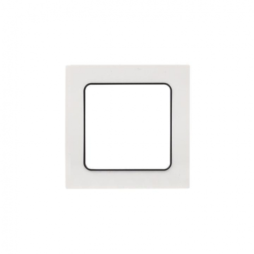 Рамка 1-м Стокгольм бел. с линией цвета черн. PROxima EKF EXM-G-304-10