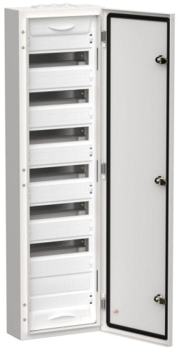Корпус ЩРн-84 (1х84) TITAN 5 1085х310х140 IP54 одна дверь метал. бел. IEK TI5-50-N-084-54