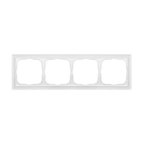 Рамка 4-м ArtGallery Pure органич. стекло бел. SE GAL320104