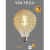 Лампа светодиодная Loft Led YX-G125175LK2F 4Вт 2200К E27 DIM Voltega 8576