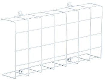 Решетка защитная для авар. светильников ДПА 410мм бел. IEK LT-DPA0D-R-0410-K01