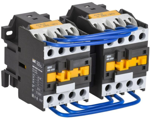 Контактор КМИ-22530 реверс 25А 230В/АС3 2НО KARAT IEK KKM23-025-230-20-1