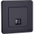 Розетка телефонная Inspiria RJ11 механизм антрацит IEK 673823 Розетка телефонная Inspiria RJ11 механизм антрацит IEK 673823