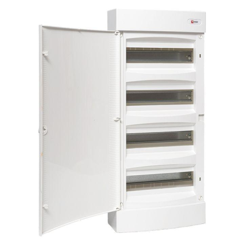 Щит распределительный навесной Unix 4х12мод. IP41 бел. дверь PROxima EKF ux-4x12-nw