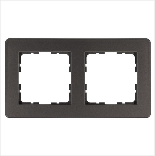 Рамка 2-м G-Flex мокко Jasmart G1102Z