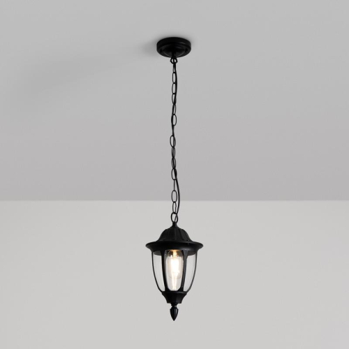 Светильник Frak 1х13Вт E27 IP44 подвесной Voltega VGL7305PL-01B